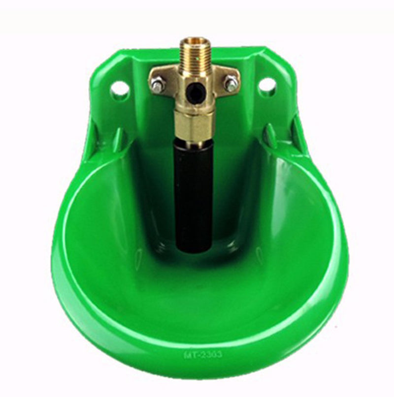 Automatic Goat Waterer Sheep Water Bowl Drinker Water Trough Cups for Goat Calves Cattle Pig Dog Piglets Livestock Wateing Syatem with Brass Water Valve - BeesActive Australia