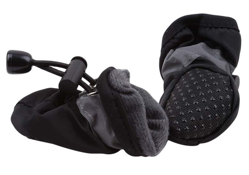 Soft Small Dog Shoes, Puppy Lightweight Shoes for Summer & Winter, Non Skid Kitten Booties for Walking Black Size 4 Label 4: Recommend Weight: 7.7-11 lbs (3.5-5kg) - BeesActive Australia