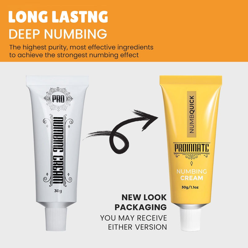 Numbing Cream Max Strength Deep Numbing Cream with Menthol, Emu Oil and Arnica (1 Pcs(1x30g)) 1.1 Fl Oz (Pack of 1) - BeesActive Australia