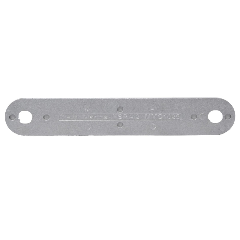 T-H Marine Heavy-Duty 6061 Aluminum Transom Support Plate - High-Performance Boat Engine Support, Durable Load Distribution for Marine Use, Standard Lower Bolt Hole Support