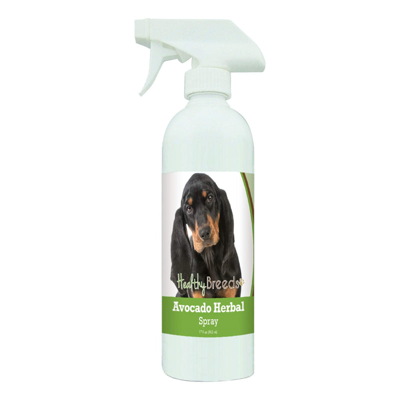 Healthy Breeds Black and Tan Coonhound Avocado Herbal Spray 17 oz