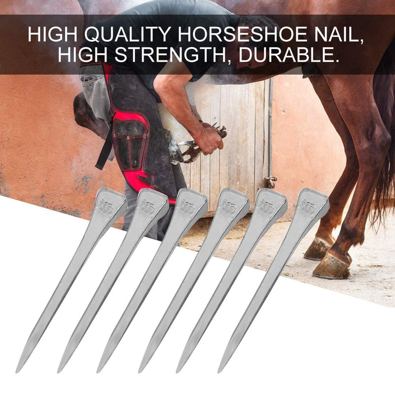 250Pcs Horseshoe Nails Size E5 Steel Head Nails Stained Glass Supplies for Leaded Stained Glass Projects, Horses and Rustic Decor - BeesActive Australia