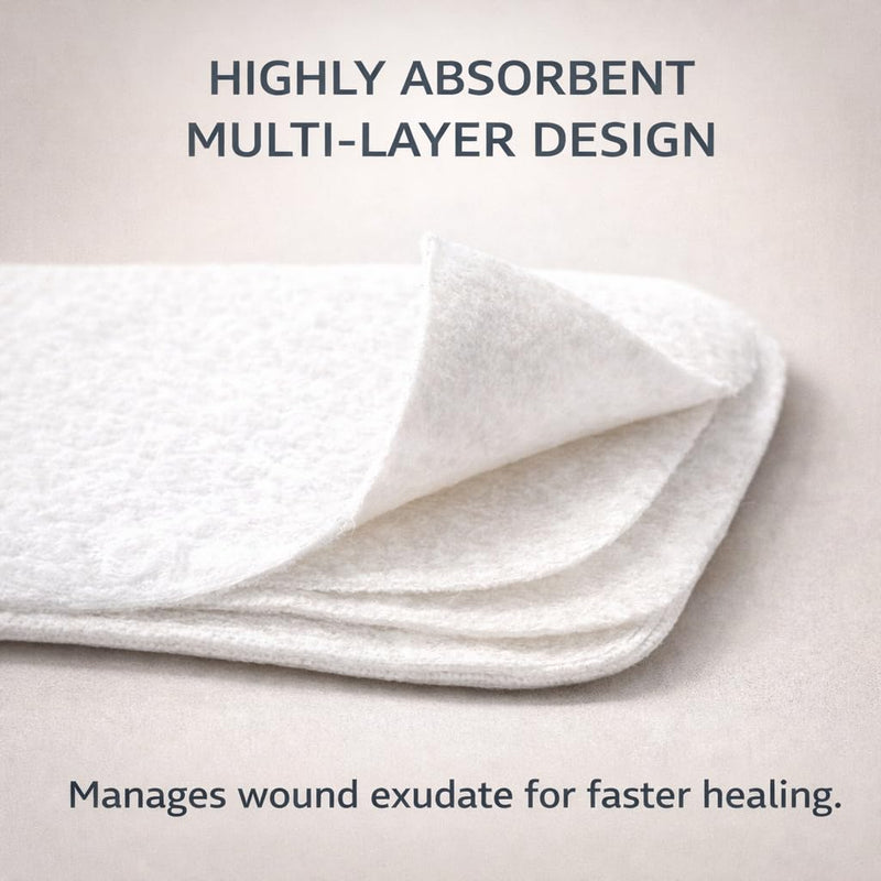 PolDress Hoof | Poultice for Horses | Veterinary Hoof and Wound Poultice | For Abscess, Swelling, Infection, and Inflammation | Hot Cold or Dry Use | 15cm x 14cm (Pack of 1) Pack of 1