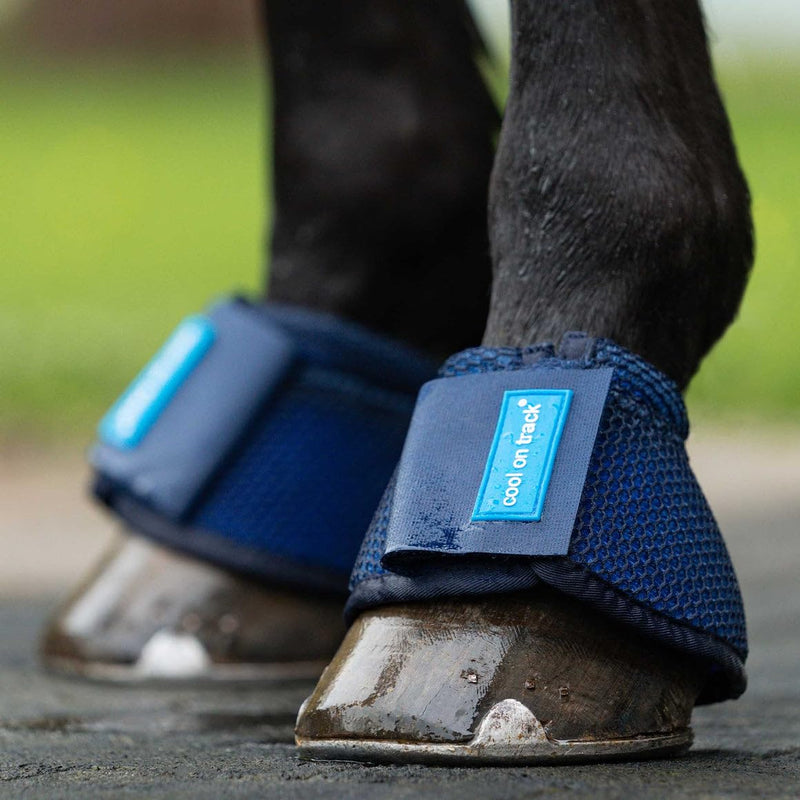 Back on Track Cool on Track Cooling Horse Bell Boots, Pair (Small) Small