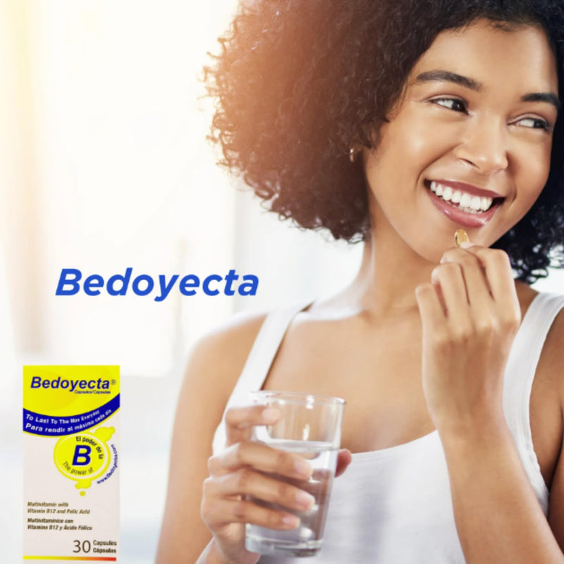 Bedoyecta Multivitamin and Supplement for Men and Women, 50 Capsules