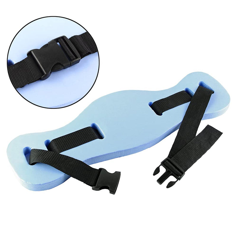 Pool Floats Back Swim Floating Belt EVA Foam Swimming Training Aid Aerobics Exercise Belt Kickboard for Adult Kids Blue - BeesActive Australia