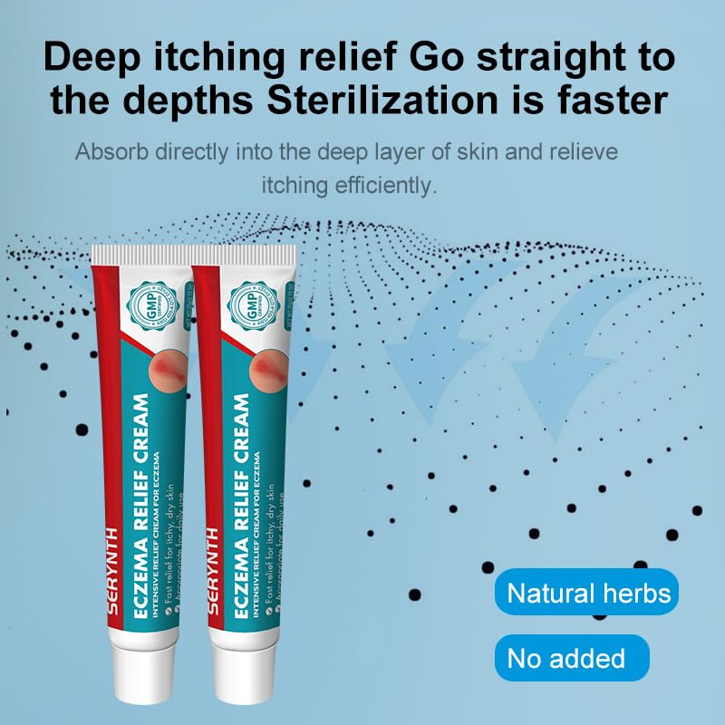 High-Efficiency Eczema Dermatitis Creams, Relief Hydrocortisone 0.7 oz
