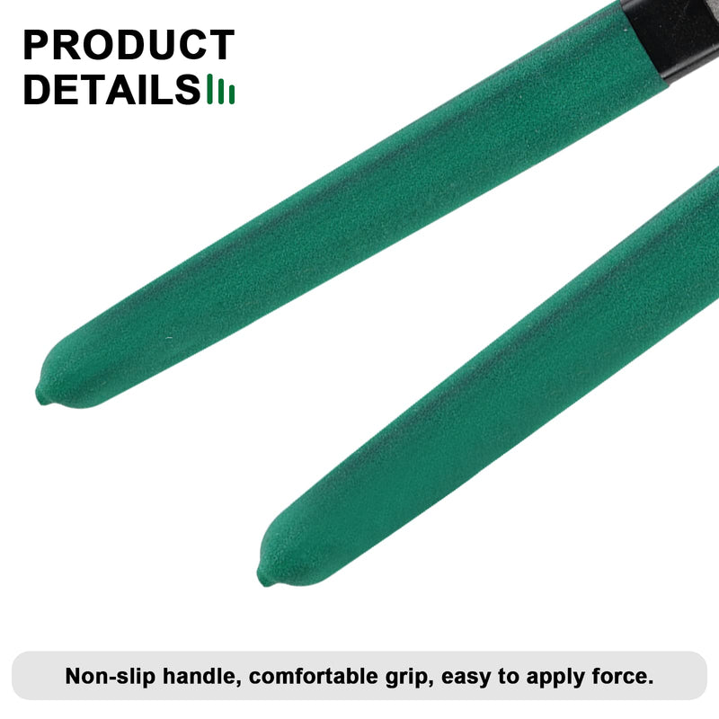 Goats Hoof Nipper 8" Carbon Steel Farrier Tool Multi-Purpose Hoof Trimmers with Plastic Grips for Cattle Sheeps Horses 8in. Green - BeesActive Australia