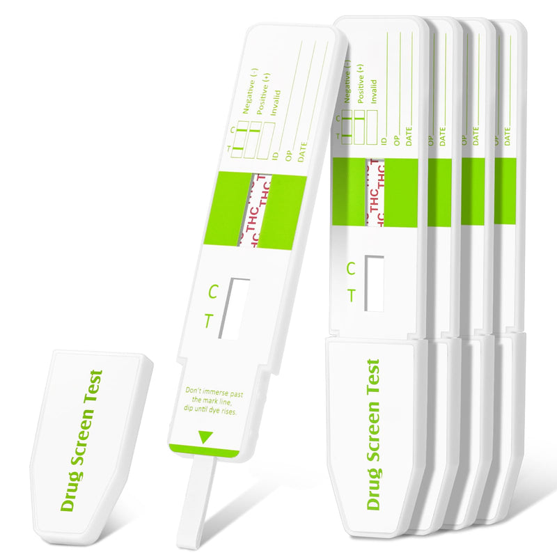 Easy@Home Marijuana Test Dip Card: Drug THC Urine Strips Kit for at Home Detox 50ng/mL Cutoff Level Over The Counter Use- Instant Testing Result in 5 Minutes - # EDTH-115 Pack of 15
