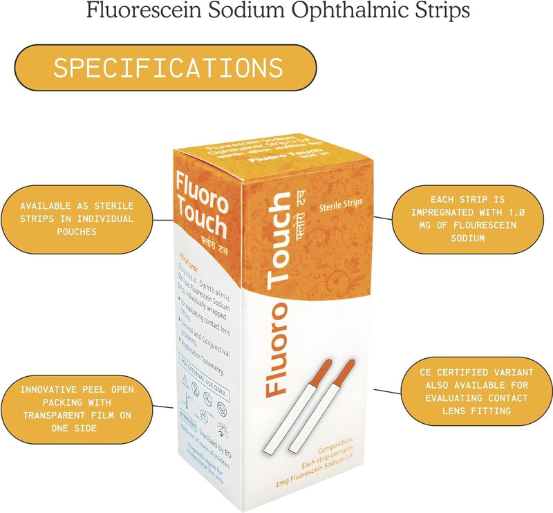 Fluoro Touch Strips - 300 Strips by KASHSURG - BeesActive Australia