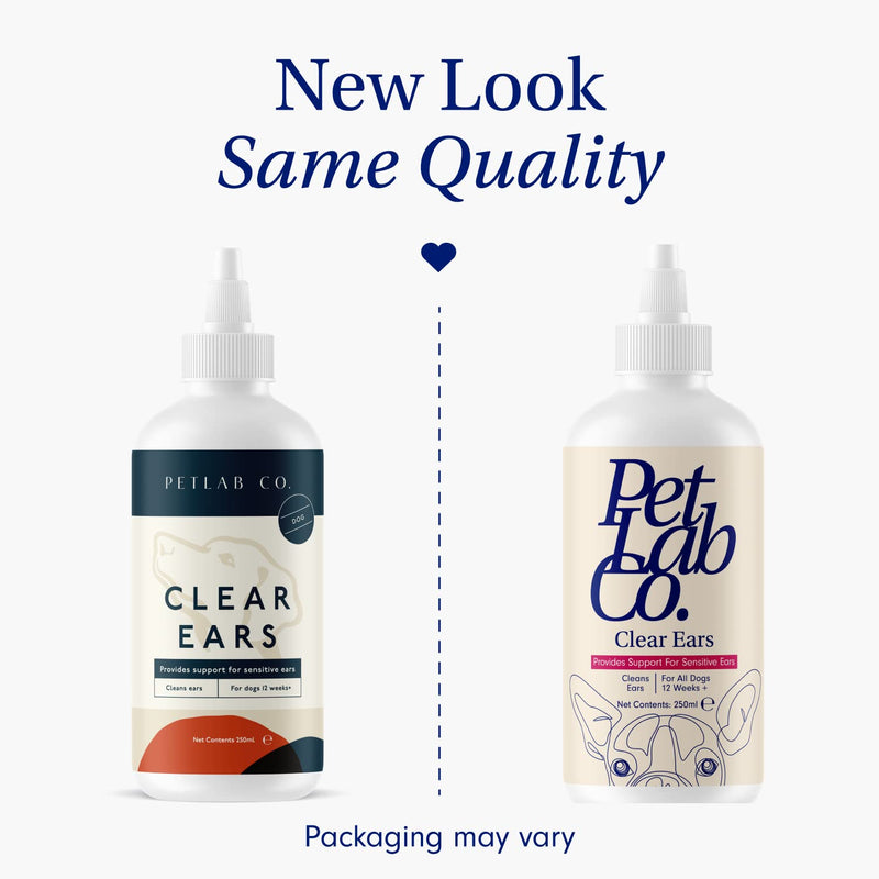 PetLab Co. Clear Ears – Support Healthy Ears in Seconds Daily - Expertly Formulated Dog Ear Cleaner - Designed to Help Support Regular Ear Care, Help Manage Wax or Dirt Build-Up, and Support Dry Skin