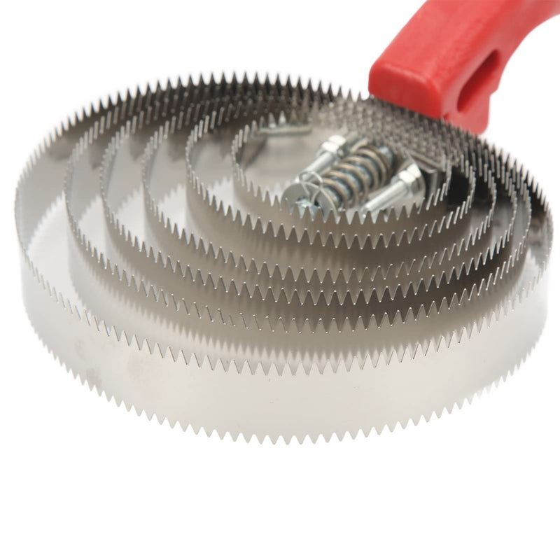 Curry Comb, Cow Hair Brush Hair Comb Animal Supplies Cow Curry Comb 6 Turns Stainless Steel Itch Relief Horse Hair Brushes for Animals - BeesActive Australia