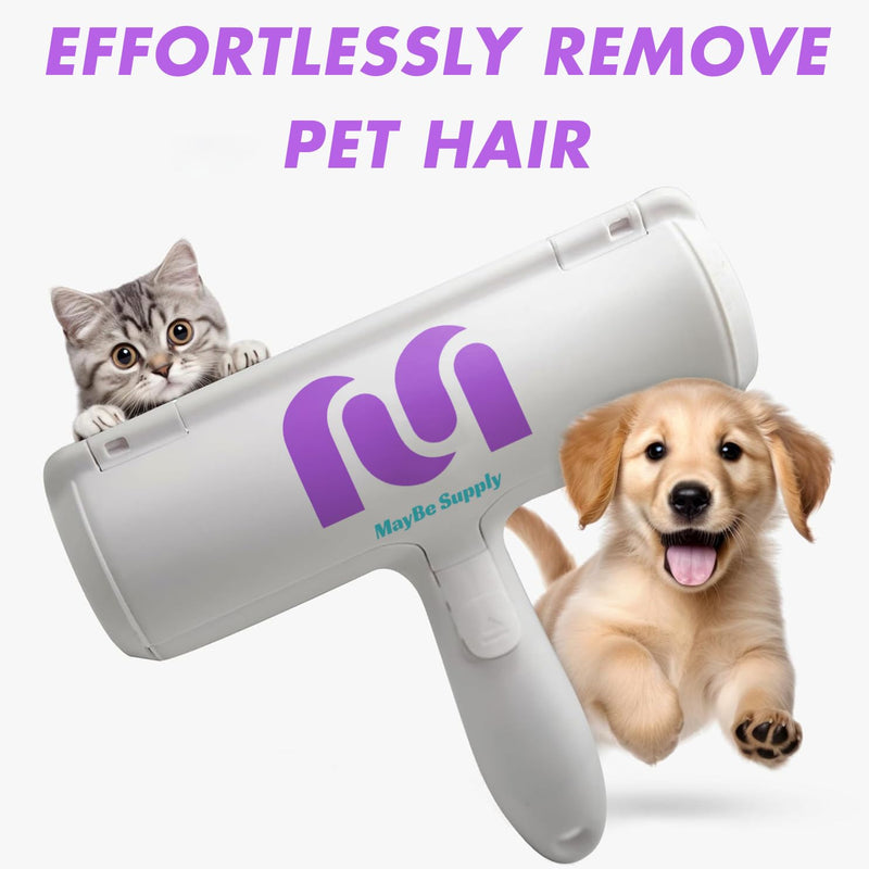 Pet Hair Remover and Reusable Lint Roller - Ultimate Cat and Dog Hair Remover for Furniture, Couch, Carpet, Clothes, and Bedding - Portable, Multi-Surface Fur Removal Tool - BeesActive Australia