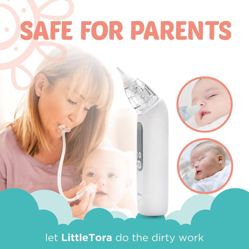 Baby Nasal Aspirator - Rechargeable Electric Nose Sucker Baby Nose Cleaner - Toddlers Booger Mucus Sucker - Baby Vac Nasal Aspirator - Infant Booger Suction Removal Device - BeesActive Australia