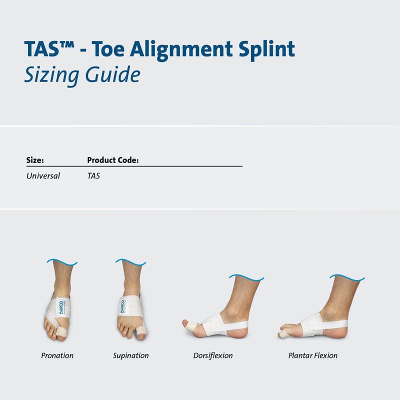 Darco Toe Alignment Splint 1 Count (Pack of 1) - BeesActive Australia