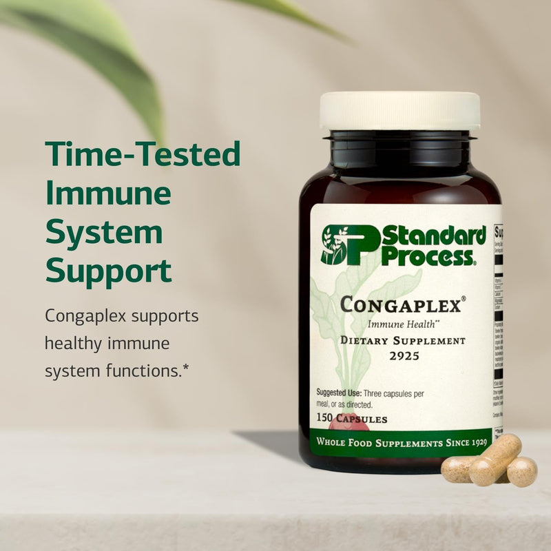Standard Process Cataplex C, Immune & Bone Health Supplement, 90 Tablets | Supplement for Immune and Bone Health Support, Aids Healthy Skin and Connective Tissue, Includes Antioxidant Vitamin C 150 Count (Pack of 1)