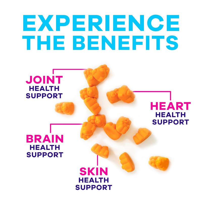 Turmeric Curcumin Gummies Sugar Free Supplement - 95% Curcuminoids with Turmeric & Ginger, Black Pepper for Best Absorption, Nature's Vegan Joint Support, Non-GMO, Tasty Peach Flavor - 60 Gummies