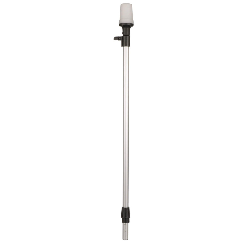 attwood 5610-48-7 Telescoping Pole Light, All-Around Light, Height-Adjustable 26-42 inches, 2 Mile 360-Degree Visibility, One Size - BeesActive Australia