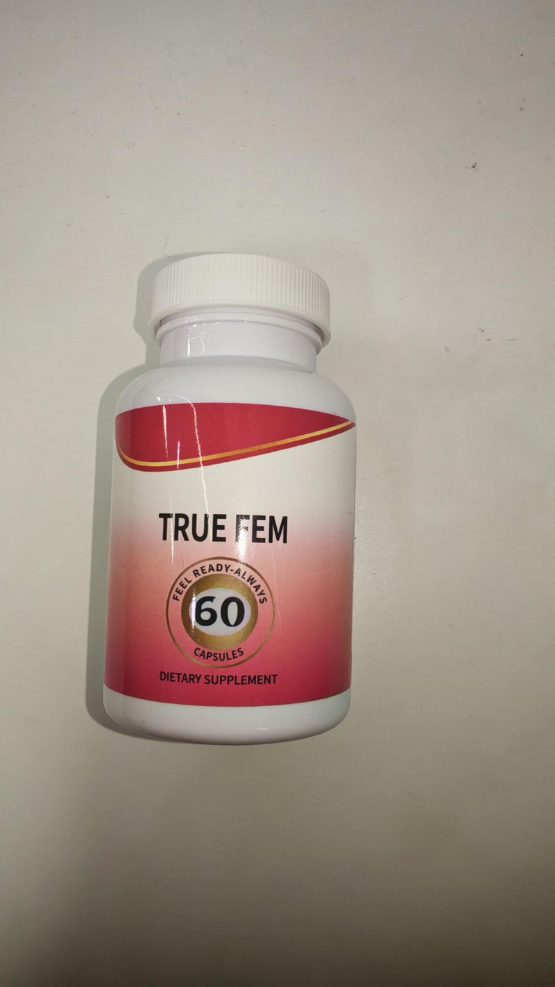 True Fem - Feminine Probiotics Vitamin Capsulas for Women 60 Count
