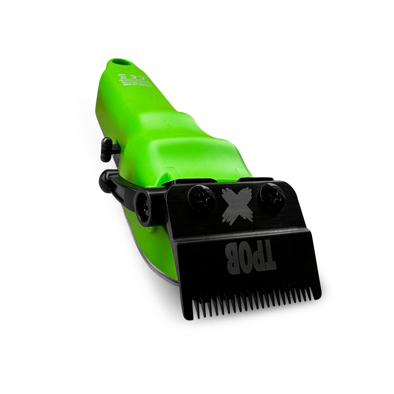 TPOB Slime 2 Barber Hair Clippers for Men 6800 Rpm with Matte Green Case and X Fade Blade - BeesActive Australia
