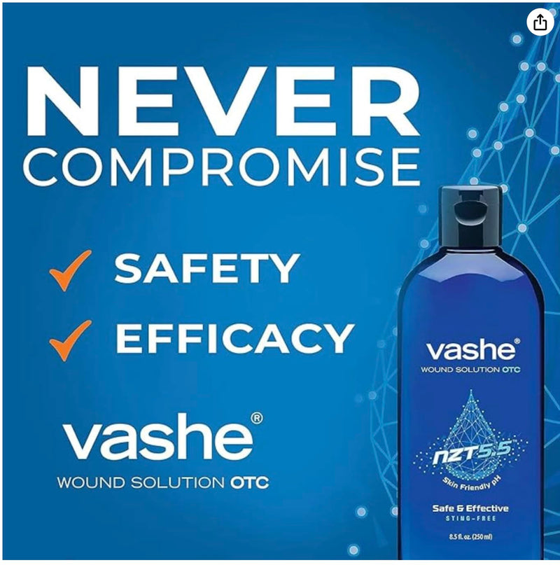 Vashe Wound Cleanser, Wound Solution, 4 oz Bottle