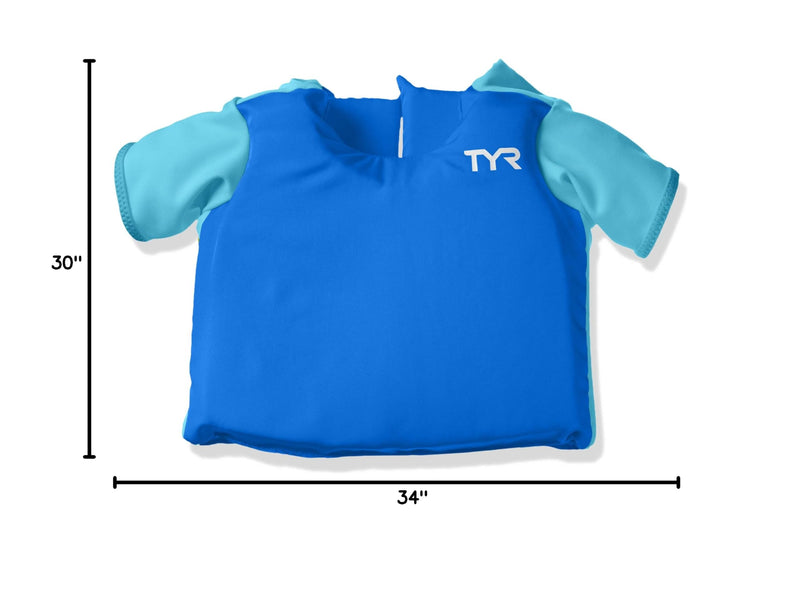 TYR Kids Flotation Shirt, Blue, One Size