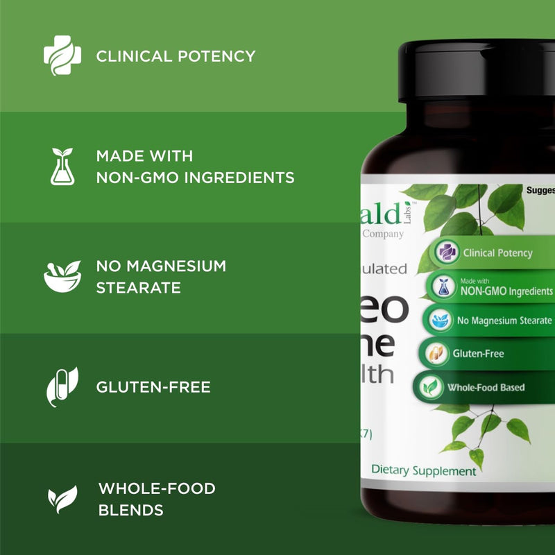 EMERALD LABS Osteo Bone Health, 180 Vegetable Capsules | Immune Support & Bone & Joint Supplement* with Vitamin D3, K2, Calcium, Magnesium, OptiMSM, Meriva Phytosome & More 180 Count (Pack of 1)