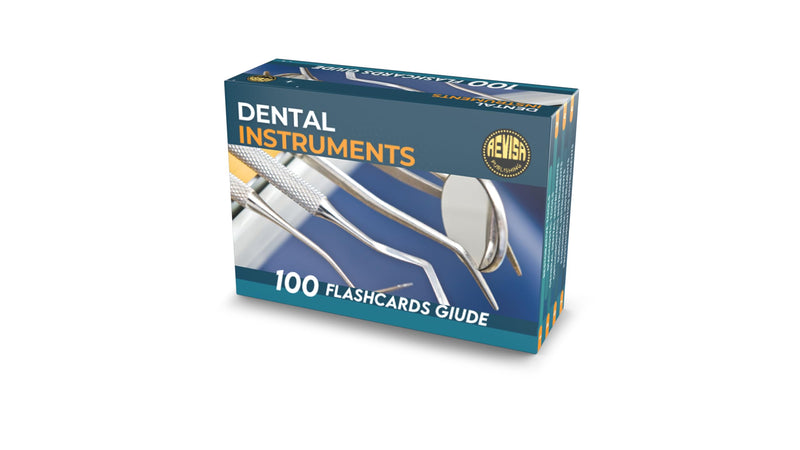 Dental Instruments Flash Cards for Studying – Over 100 Study Flash Cards for Dental Assisting Students, Exam Practice – Practical Visual Aids with Tool Image and Descriptions – Pocket-Size - BeesActive Australia