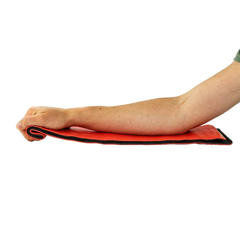 LINE2design 36" First Aid Rolled Splint -Aluminum Flexible Molled Design -Orange - BeesActive Australia