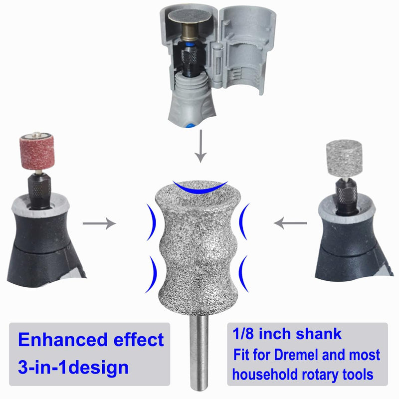 Dog Nail Grinder & Trimmer Bits for Dremel - Painless Pet Nail Trimmer Bits - Gentle with Precise Control - BeesActive Australia