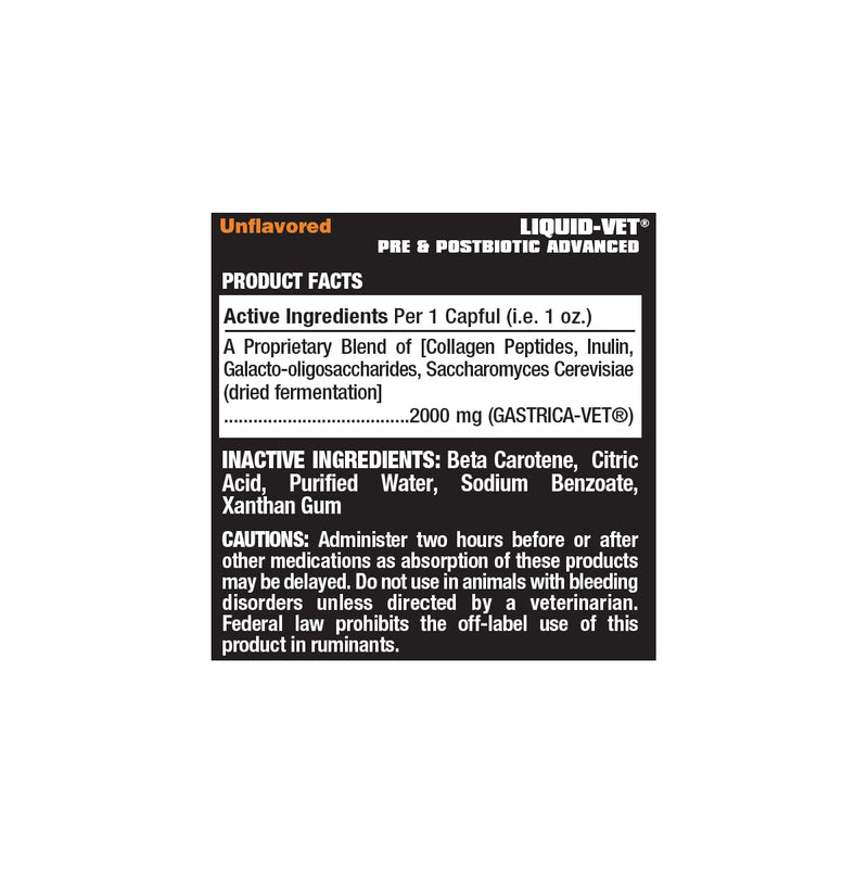 Prebiotics and Postbiotics for Dogs – Enhance Gut Health and Digestion with Inulin, Galacto-oligosaccharides, and Collagen; Essential Pet Supplements for Canine Wellness - Unflavored, 32oz Allergy-Friendly Unflavored 32oz Economy Size - PawsPlanet Australia