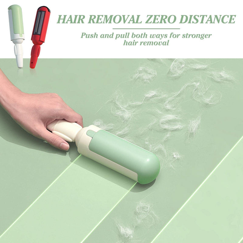 Pack of 2 lint rollers for animal hair: reusable animal hair remover lint roller for cat hair and dog hair, lint brush lint rollers for animal hair, suitable for lint brush animal hair on sofa red - BeesActive Australia