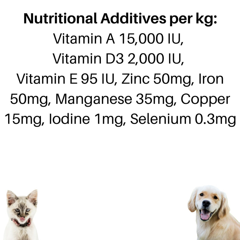 Britten and James Dental Treats for Dogs and Cats (1kg tub). 100% Natural Grain-Free Treats for Oral Hygiene, Fresh Breath, Teeth Cleaning, Healthy Gums and Plaque Removal Dental support