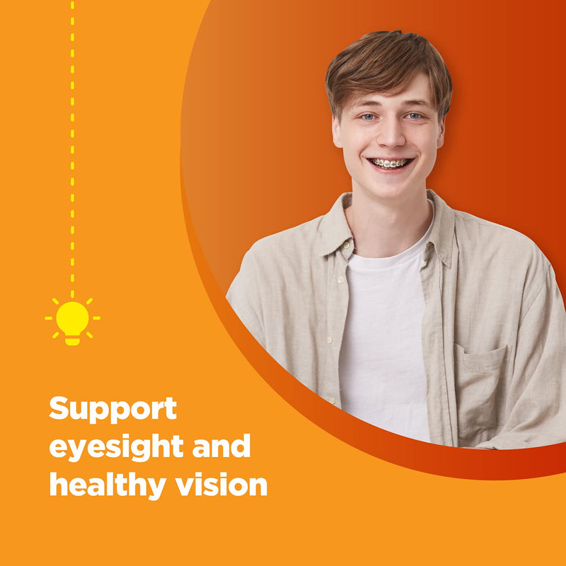 Phytoral Lutein Gummies for Eye Health and Blue Light Protection - 60 Count | Mango eye vitamins for blue light protection, dryness, strain support & visual sharpness