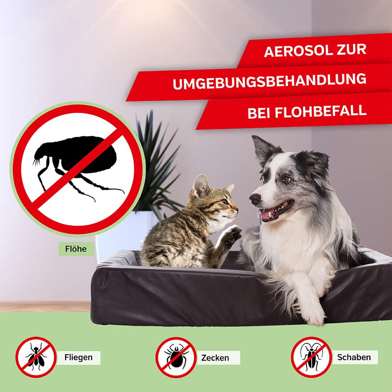 Alfavet EktoDerm Big, environmental spray, for environmental treatment of flea infestations, insecticide, 500 ml for up to 170 m² - BeesActive Australia