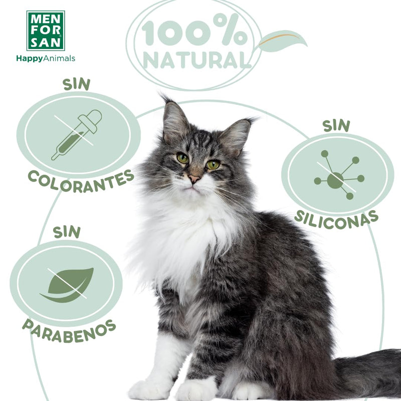MENFORSAN Aloe Vera foam shampoo for cats, 200ml - BeesActive Australia