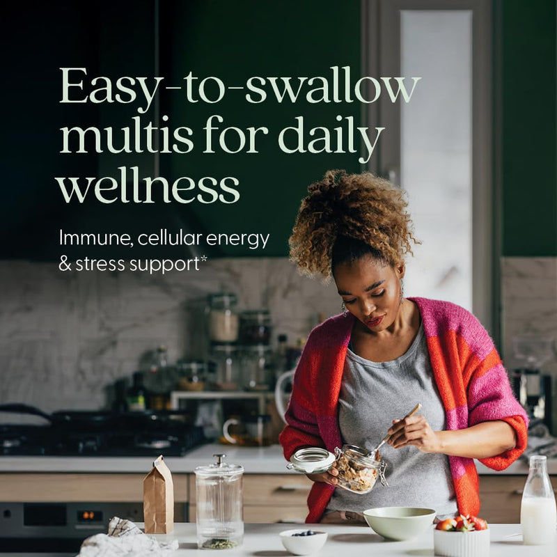 New Chapter Tiny Tabs Daily Multivitamin with 20+ Nutrients, 192 Count | Immune, Cellular Energy, and Stress Support with Vitamin D3 and B Vitamins, Easy-to-Take Small Tablets, Non-GMO 192 Count (Pack of 1) Tiny Tab Multivitamin