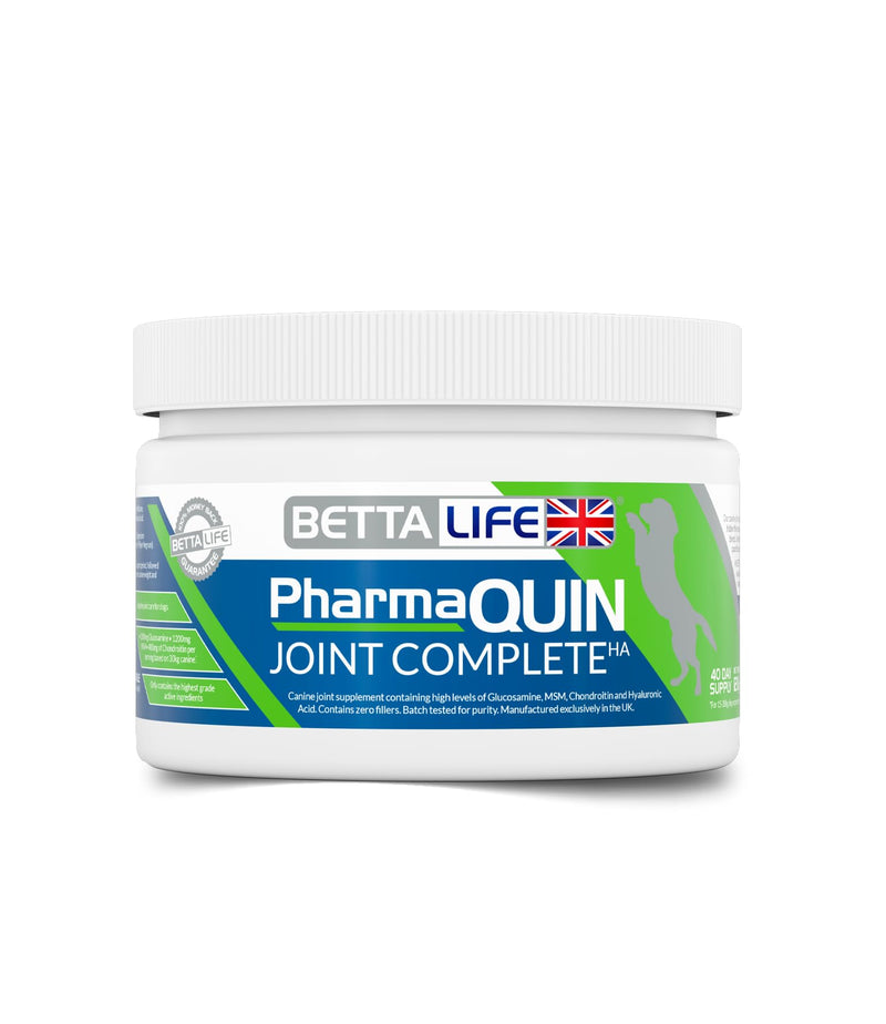 BettaLife PharmaQuin Joint Complete HA Canine 120g