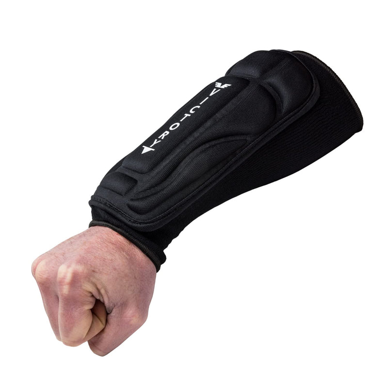 Martial Arts Forearm Armor Guards - MMA - Padded Arm Sleeves Large