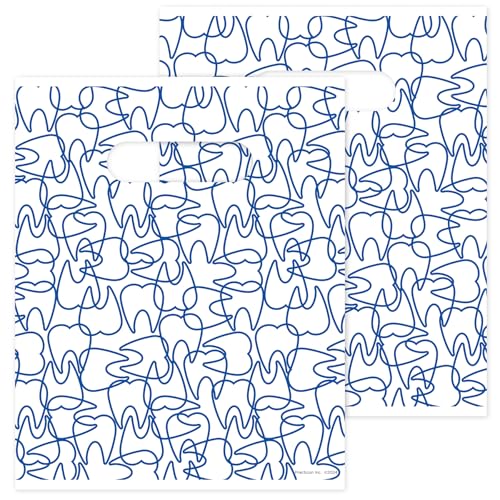 Molar Mix-Up Dental Bags, 8" x 10", 100 Pack 8" x 10"