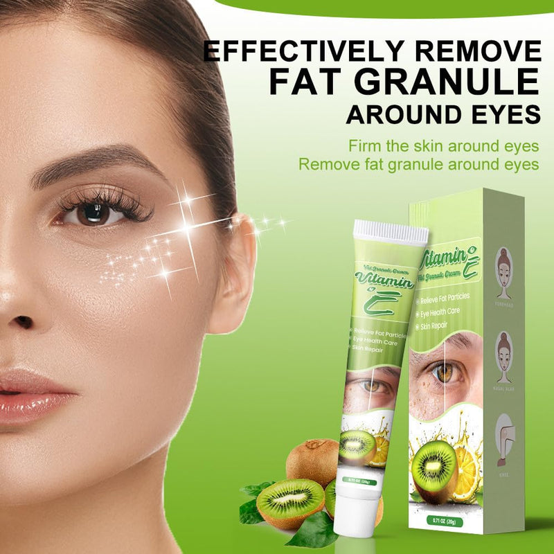 2 - pack Vitamin E Fat Granule Cream with AHA for Skin Care, Fruit - based Moisturizing, Effectively Improve Eye - area Fat Granules and Nourish Skin