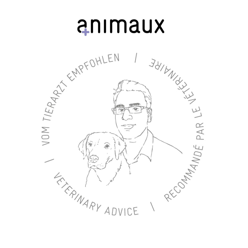 animaux Daily Balance – 40 chewable tablets – Herbal calming treats for dogs with anxiety, stress & nervousness, with Valerian, St. John's Wort & Lavender