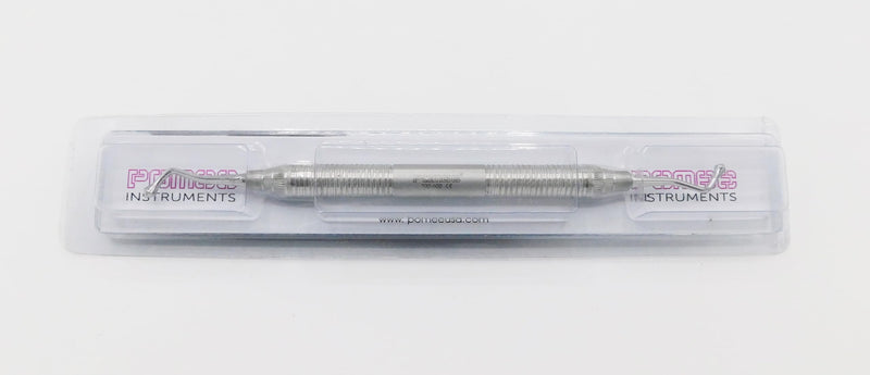 Pomee Dental Acorn Burnisher #21D, Double-Ended (3.80mm & 4.50mm Tips), Ultra-Light, 9.5mm Hollow Handle, Composite & Amalgam Instrument for Detail Finishing & Polishing, 702-602