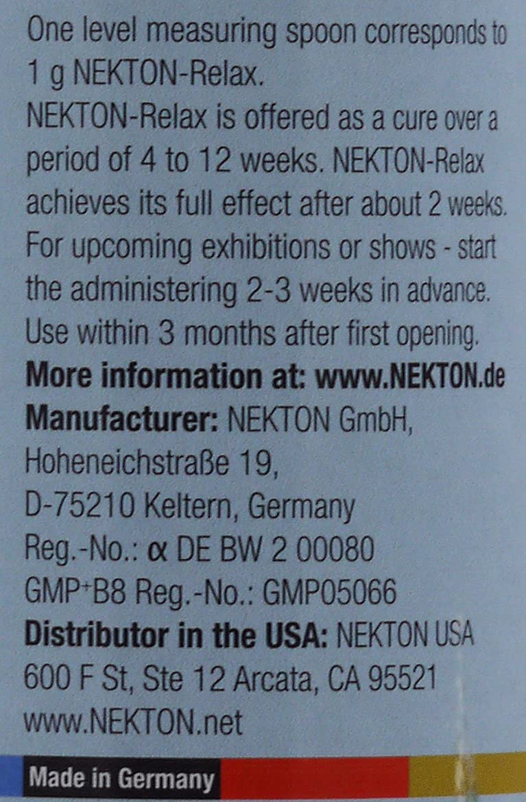 Nekton-Relax for Nervous and Noisy Birds (1.23 oz) 1 Count (Pack of 1) - PawsPlanet Australia