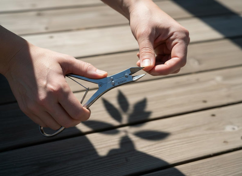 Surgical-Grade Toe Nail Clippers - Heavy Duty Double Action Mycotic - Jaws Podiatry Stainless Steel Toenail Clippers for Thick Toenails - Ingrown Cuticle Nippers - Manicure Pedicure Tools
