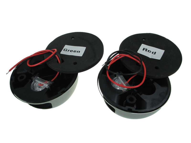 Pactrade Marine Horizontal SS304 Navigation Green Starboard Red Port LED Lights - BeesActive Australia