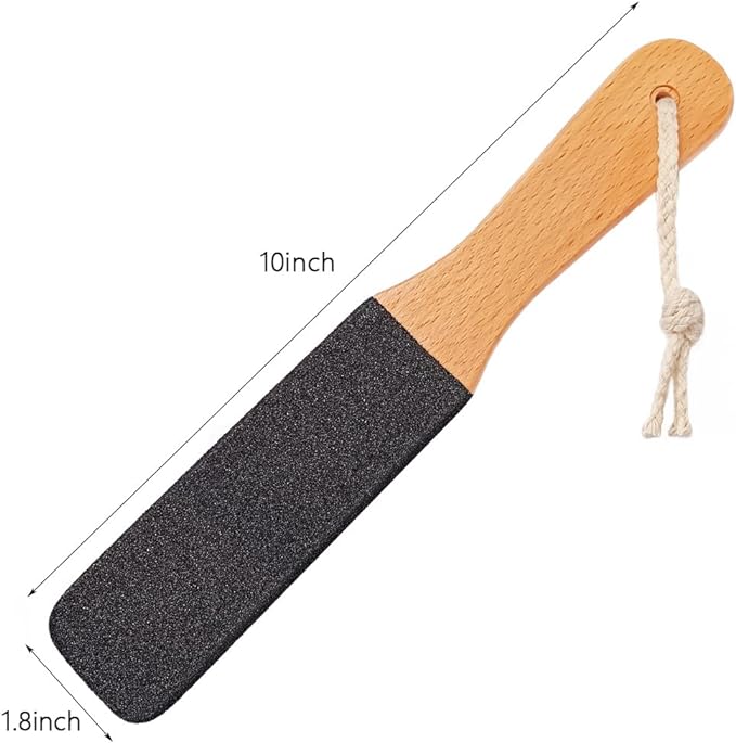 Foot Scrubber Pedicure File Tool Exfoliating for Corn and Hard Skin Calluses Pumice Stone for Feet Heels Elbows Hands - BeesActive Australia