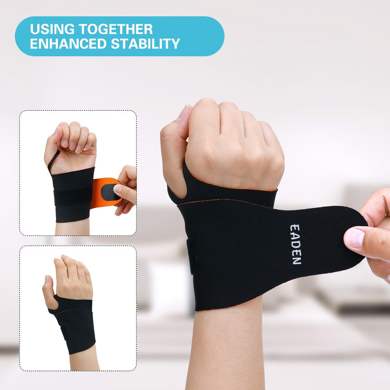 Resting Hand Splint Stroke Night Immobilizer Included Wrist Brace Enhanced Experience, Functional Wrist Finger Brace- Pain Relief For Carpel Tunnel, Stroke Recovery, Arthritis, Tendinitis Left Large