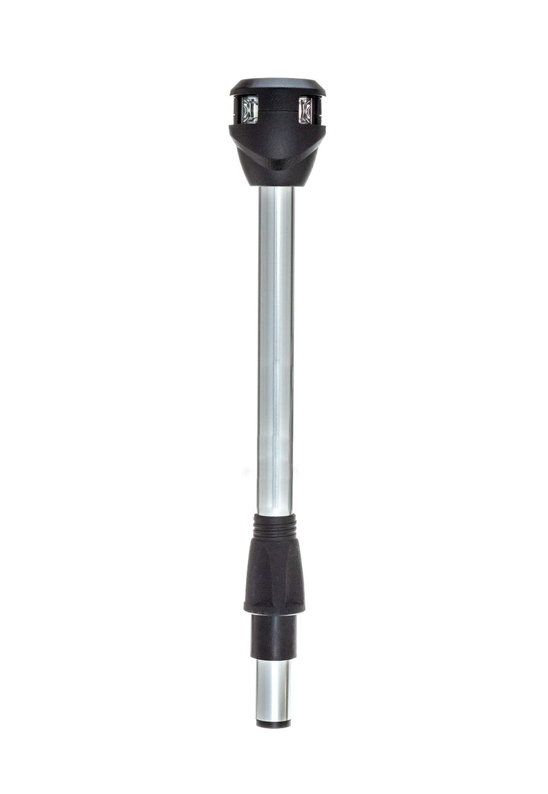 attwood NV6LC2-10-7 Marine Bi-Color LightArmor LED Navigation Pole Light, 10-Inch, Red/Green 10 Inch