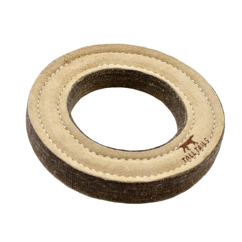 Tall Tails Ring Natural Leather Fetch Toy for Dogs - BeesActive Australia